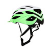 Kask na rower rolki szaro-zielony rozmiar M Nils Extreme MTW210