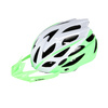 Kask na rower rolki szaro-zielony rozmiar M Nils Extreme MTW210