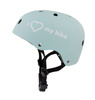 Kask rowerowy dziecięcy na hulajnogę miętowy Sun Baby