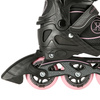 Łyżworolki NA11008 Nils Extreme czarno-fioletowe roz. L