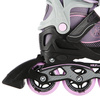 Łyżworolki NA11008 Nils Extreme szaro-fioletowy roz. M