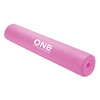 Mata fitness różowa PVC YM01 One Fitness