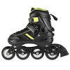 Rolki 2w1 czarno-limonkowe łyżworolki NH18191 Nils Extreme S
