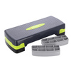 Step stepper do aerobiku HMS 3 stopnie regulowany Szaro-zielony AS002