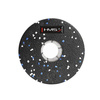 Wałek do masażu 30cm FS114 black / blue dots roller fitness hms