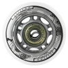 ZESTAW KÓŁKA I ŁOŻYSKA PU 64x24 82A BIAŁE(4 szt.) + ABEC-7 (8 szt.) NILS EXTREME