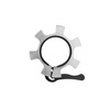 Zaciski aluminiowe 50mm srebrne ZG1500 HMS (2 szt.)