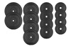 Zestaw do ćwiczeń 90kg z ławką PH 2132 sztangą prostą 180 cm, zestawem talerzy 55 kg i hantlami
