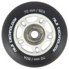 Zestaw pu 80x24 82a czarne matowe (4 szt.)+ łożyska abec-9 (8 szt.) nils extreme