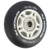 Zestaw pu 80x24 82a czarne matowe (4 szt.)+ łożyska abec-9 (8 szt.) nils extreme