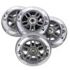 Zestaw pu 90x24 82A przezroczyste (4 szt.) + abec-7 chrome (8 szt.) nils extreme